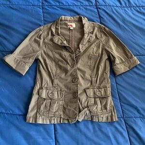 Forever 21 Tan Utility Jacket